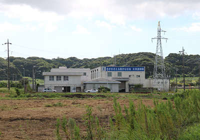 大利根用水笹川揚水騎場