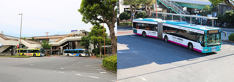 幕張駅と幕張本郷駅